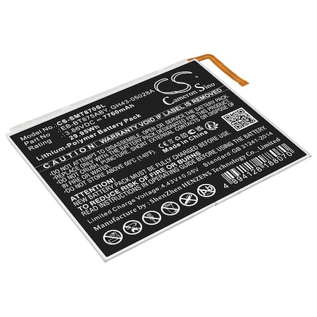 Bsc Preferred Samsung SM-T870 SM-T875N Galaxy Tab S7 11.0 SM-T878U Galaxy Tab S7 5G UW 11.0 Tablet Repl. Battery CS-SMT870SL